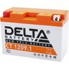 Стартерный мото аккумулятор Delta CT 1209.1 12В, 9Ач, Болт + гайка 6 мм, ДхШхВ: 151х71х107(112)мм, вес 2.65кг [3401010030012] фотографии