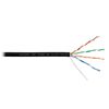 Кабель Nikomax NMC 9100C-BK U/UTP 4 пары, Кат.5e (Класс D), тест по ISO/IEC, 100МГц, одножильный, BC (чистая медь), 24AWG (0,52мм), полимерный материал нг(А)-HF, внутренний/внешний, черный, 305м фотографии
