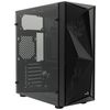Корпуса компьютерные: Корпус AeroCool Glider Cosmo-G-BK-v1 Miditower ATX Без БП фотографии
