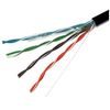 Кабель и разъемы: Кабель UTP уличный  Caplex IZ-C4U5-0203-B305 Cat5e 4 пары UTP PE (внешний, -60°C/+60°С), чёрный, коробка 305 м фотографии