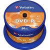 DVD±RW, DVD±R, DVD RAM диски: Диски DVD-R Verbatim 4.7Gb 16x уп. 50 шт, на шпинделе [43548] фотографии