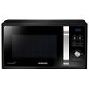 Микроволновые печи: Микроволновая печь Samsung MS23F302TAK/BW соло (без гриля и конвекции), объем 23 л, мощность микроволн 800 Вт, электронное управление, автоматические режимы: разморозка, система равномерного распределения микроволн, размеры (ШxВxГ): 48.9x27.5x37.4 cм, цвет черный, серебристый фотографии