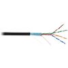Кабель и разъемы: Кабель Netlan EC-UF004-5E-PE-BK F/UTP 4 пары, Кат.5е, внешний, PE -40C, одножильный, 100МГц, черный, 305м фотографии
