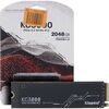 SSD-накопители: Накопитель Kingston 2 Tb KC3000 M.2 2280 M 3D TLC [SKC3000D/2048G] фотографии