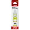 Для Canon (оригинал): Чернильница Canon GI-490Y Yellow для PIXMA G1400/2400/3400 [0666C001] фотографии