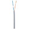 Кабель и разъемы: Кабель Netlan EC-UU002-5-PVC-GY-5 U/UTP 2 пары, Кат.5, внутренний, PVC, одножильный, 100МГц, серый, 500м фотографии