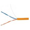 Кабель и разъемы: Кабель Netlan EC-UU002-5-LSZH-OR U/UTP 2 пары, Кат.5 (Класс D), 100МГц, одножильный, BC (чистая медь), внутренний, LSZH нг(B)-HF, оранжевый, 305м фотографии