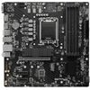 Материнские платы: Материнская плата MSI PRO B760M-P DDR4 LGA1700 <B760> PCI-E Dsub+HDMI+DP GbLAN SATA MicroATX 4DDR4 RTL фотографии