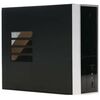 Корпуса компьютерные: Корпус Foxline RS-338L+FX-250T Desktop mITX 250W, 2xUSB, Black/Light Silver фотографии