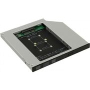 Аксессуары для ноутбуков: Шасси Orient UHD-2MSC9 для mSATA для установки в SATA 9.5мм отсек оптического привода ноутбука фотографии