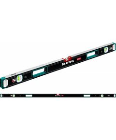 Сверхпрочный магнитный уровень KRAFTOOL A-RATE CONTROL 2000 мм точность 0.3 мм/м, с зеркальным глазком [34988-200] фотографии