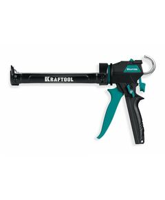 Усиленный скелетный поворотный пистолет для герметика KRAFTOOL ULTRA 310 мл регулировка силы давления, вариативная антикапельная система [06679] фотографии