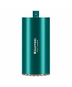 Алмазная коронка по железобетону KRAFTOOL DIAMOND 200 мм 450 мм, 1 1/4", лазерная сварка сегментов [29825-200] фотографии