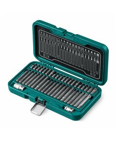 Набор специальных бит KRAFTOOL THS-42 42 шт (HEX, TX, SPLINE) хвостовик 10 мм под квадрат 1/2" [26554] фотографии