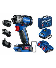 {[ru]:Бесщеточная модульная дрель-шуруповерт Зубр DB-50-22-H3 КОМПАКТ Комби