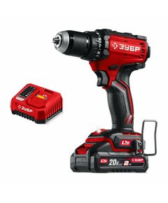 Бесщеточная дрель-шуруповерт Зубр ДБ-65-21 20 В, 65 Н·м, 1 АКБ LMS (2 А·ч) фотографии