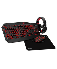 Игровой набор SVEN GS-4300 клавиатура + мышь + гарнитура + коврик, 104 кл.+12Fn, 8 смен. кл. (200-4800DPI) [SV-018382] фотографии