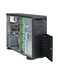 Корпус серверный SuperMicro CSE-743TQ-903B-SQ 8x 3.5"/2.5" SAS/SATA Backplane for Hot-Swappable Drives, Whisper-Quiet (<28dB), Front HDD Door Lock & Side Panel Intrusion Switch, Front I/O Ports: 2x USB 3.0, 2x 8cm PWM Fans & 1x 9cm Rear PWM Fan фотографии