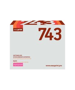 Картридж лазерный EasyPrint LH-743 для HP CLJ Professional CP5225/5225n/5225dn, 7300 стр., пурпурный, с чипом, аналог CE743A фотографии