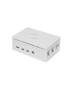 Корпус ACD RA595 совместимость Raspberry 4B, Injection Molding Case Supporting 3007 Fans, белый фотографии