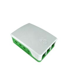 Корпус ACD RA601 совместимость Raspberry 4B, ABS Case, бело-зеленый фотографии