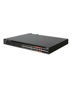 Коммутатор Edge-corE AS4610-30P 24-Port GE RJ45 port PoE+, last 8 ports Ultra-PoE, 960W PoE Bugdet, 4x10G SFP+, 2 port 20G QSFP+ for stacking, Broadcom Helix 4, Dual-core ARM Cortex A9 1GHz, dual 110-230VAC 600W hot-swappable PSUs, one fixed syste [4610-30P-O-AC-F/4610-30P-O-AC-Fv1] фотографии