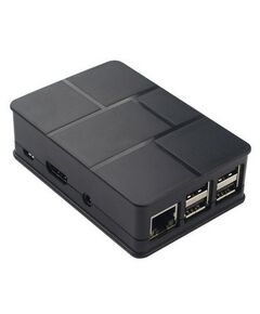 Корпус ACD RA186 Black, ABS Plastic Case Brick style w/ Camera cable hole for Raspberry Pi 3 B фотографии