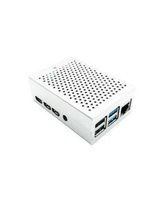 Корпус ACD RA507 совместимость Raspberry Pi 4B, Fine Heat Dispersion Aluminium Alloy Case, серебристый фотографии