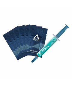 Термопаста Arctic Cooling ARCTIC MX-6 4 грамма with 6pcs MX Cleaner [ACTCP00084A] фотографии
