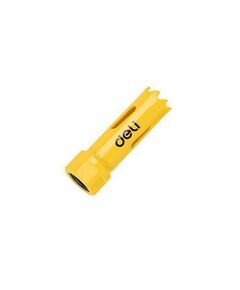 Коронка биметаллическая Deli DH-SKK019-E1 диаметр 19мм, макс глубина сверления 38мм, шаг зубьев 4-6мм, 42CrMo+M3 фотографии
