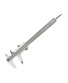 Штангенциркуль Deli DL92150C 150мм, нержавеющая сталь, метрическая/дюймовая шкала, кейс фотографии