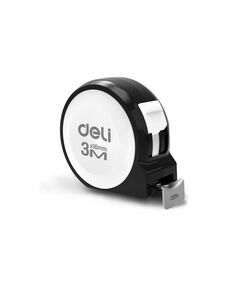 Рулетка Deli H8003A Home Series White, 3м х 16мм, эксклюзивный дизайн фотографии