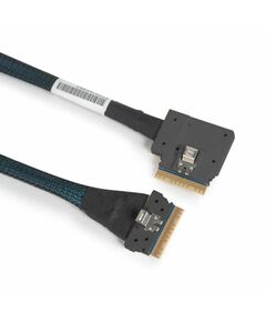 Кабель JPC P5003DR00800-2 Slimline SASx8 74P SFF8654 угловой RightAngle to Slimline SASx8 74P SFF8654 прямой, для PCIe Gen4, 80cm фотографии