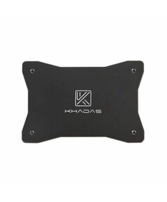 Аксессуары Khadas Heavy Metal Plate For DIY Case with Khadas LOGO, Black, CNC Carving, KCS-MP-001 [KCS-MP-001] фотографии