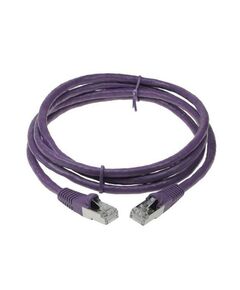 Патч-корд ACD ACD-LPS6AZ-10P Cat6a, SSTP, 26AWG, 4Pair, CU, LSZH, Пурпурный, 1м фотографии