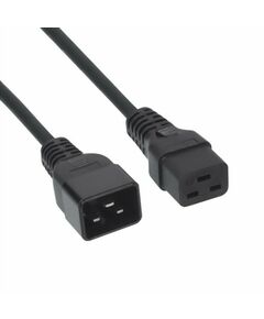 Кабель питания для UPS Cablexpert PC-189-C19 1.5м, С19 - C20, 16А, черный, с заземлением фотографии