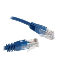 Патч-корд Cablexpert PP10-0.25M/B медный, UTP, кат.5e, 0.25 м, литой, многожильный, синий фотографии