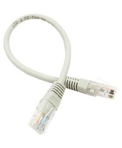 Патч-корд Cablexpert PP10-0.25M UTP, кат.5e, 0.25м, медь 26AWG, серый фотографии