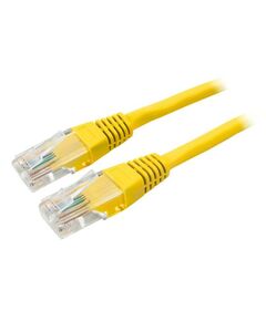 Патч-корд Cablexpert PP10-5M/Y медный, UTP, кат.5e, 5м, литой, многожильный, жёлтый фотографии