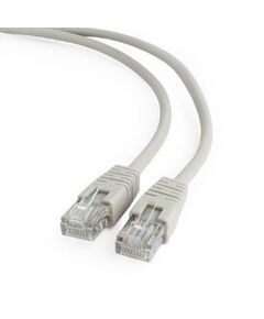 Патч-корд Cablexpert PP12-0.5M UTP, кат.5e, 0.5м, литой, многожильный, серый фотографии