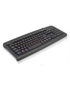Клавиатура Lime K-0494 RLSK USB Standart, Black, 104 keyboard with RUS/LAT keys and Special scroll key, Rus(red)/Lat(white), LOGO: LIME(logo color: white), brown box, cable: 1.5 m {20} фотографии