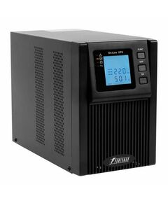 Источник бесперебойного питания PowerMAN Online 2000 Plus UPS 2000VA ONL2K Plus>LCD, ComPort, USB, защита телефонной  линии/RJ45, без АКБ фотографии