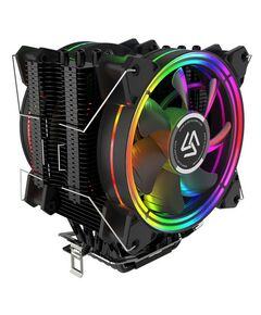 Вентилятор ALSEYE H120D Universal TDP 200W, Heat Pipe:6mm*6pcs, 800-2000RPM, 11.6-35.3dB(A), RGB, RTL [AS.01.02.0009] фотографии