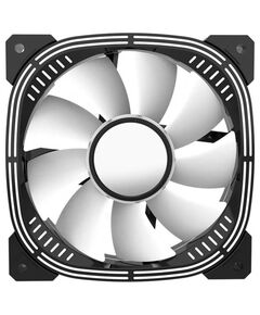 Вентилятор ALSEYE Luna-120-B-P black, size: 120*120*25mm, speed: 650~1800RPM±10%, Rated voltage: 12VDC, Rated current: 0.25A, air flow: 47.2CFM±10%, air pressure: 1.60mmH20±10%, noise: 6~30dBA, Hydraulic bearing [AS.04.06.0084] фотографии