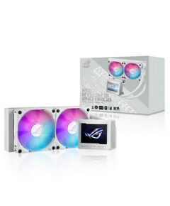 Жидкостная система охлаждения Asus ROG RYUJIN III 240 ARGB WHT AIO COOLER, ASETEK, EMMA, ARGB [90RC00K2-M0UAY0] фотографии