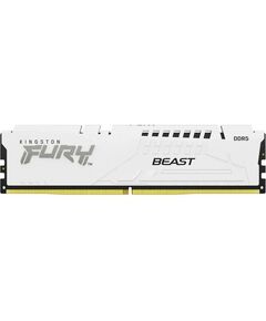 Модуль памяти Kingston 32GB FURY Beast White XMP 5600MT/s DDR5 CL40 DIMM [KF556C40BW-32] фотографии