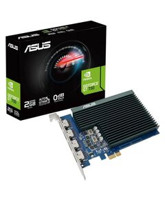 Видеокарта Asus GT730 2GB GT730-4H-SL-2GD5 GDDR5, 64bit, 4xHDMI, PASSIVE, RTL [90YV0H20-M0NA00] фотографии