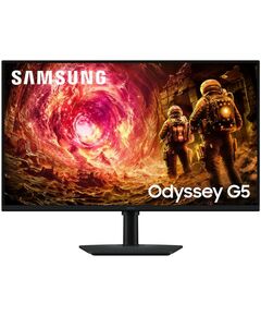 Монитор Samsung Odyssey G5 G50F S32FG502EI 32", черный, QHD (2560x1440), IPS, 180Hz, HDMI+DP [LS32FG502EIXCI] фотографии