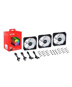 Вентилятор в корпус XPG VENTOR120ARGBPWM3C-BKCWW (3-pack) фотографии
