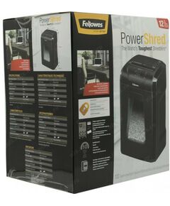 Уничтожители документов: Уничтожитель бумаги Fellowes Shredder PowerShred 12C 4х40мм, 12 листов, 224мм [CRC71201] фотографии